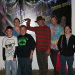 Random image: Mitchell, Jennifer, The Frightmaster, Freddy, Mike and Amanda at Sandyland Acres Haunted Hayride, Oct. 13th, 2012