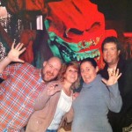 Random image: Bull, Amanda, Jen and Mike at the USS Nightmare, 2012